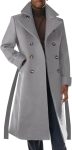 Belted Quilted Winter Overcoat