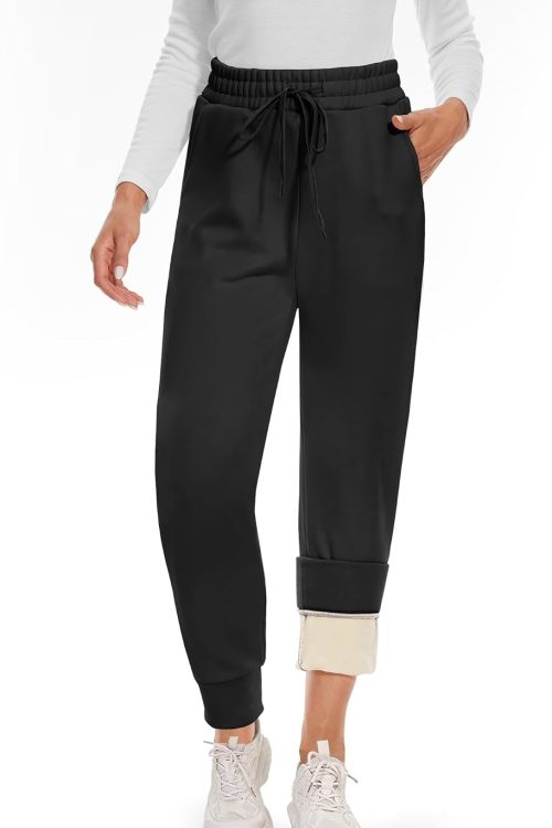 Warm Sherpa Fleece Sweatpants