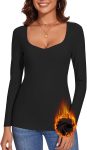 Thermal Fleece Lined Long Sleeve Top