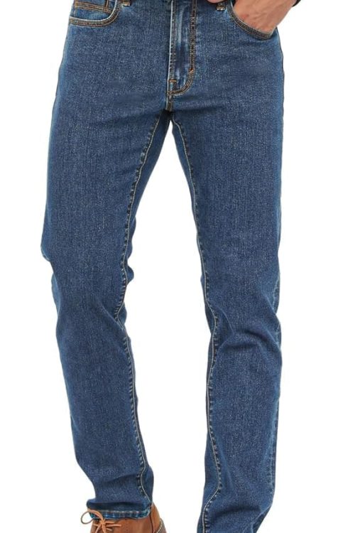 Slim Fit Straight Leg Jeans