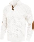 Quarter Zip Mock Neck Sweater