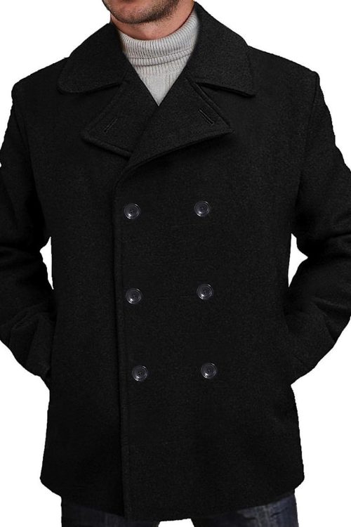 Double Breasted Insulated Peacoat