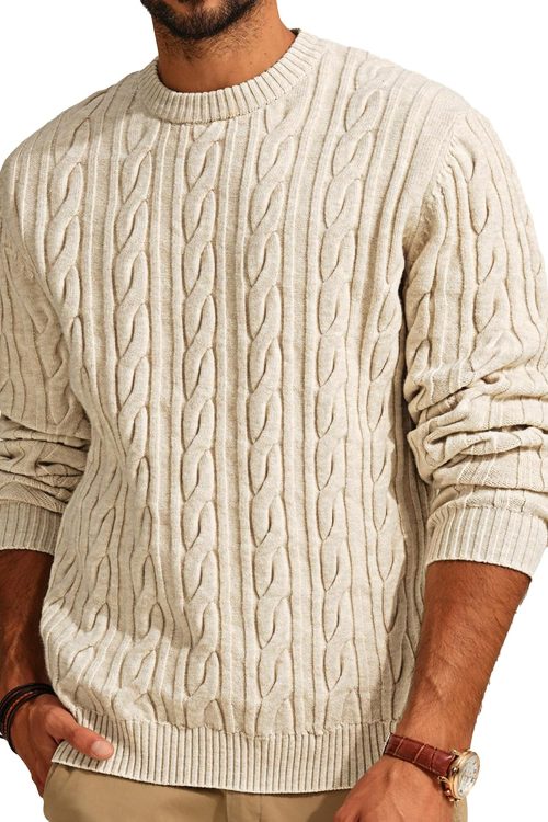 Stand Collar Button Up Sweater
